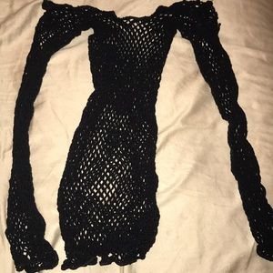 Fishnet stretch top